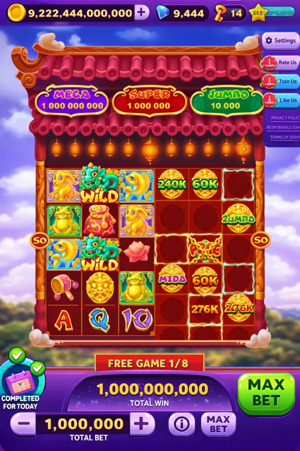 Lucky Coin Casino game